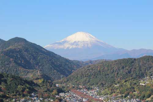 View to Mount Fuji